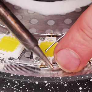 75K views · 92 reactions | DIY Powerful LED Ring Light Thanks for watching! Please be aware that this video is for entertainment purposes only and techniques shown should not be attempted at home! | Handy Panda | Facebook