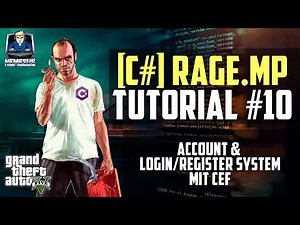 RageMP Scripting Tutorial #10 - Login/Register System mit CEF #1 [C#] [Deutsch]