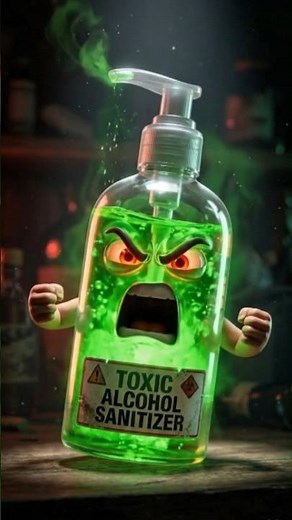 “HAND SANITIZER IS NOT ALWAYS SAFE 😳”