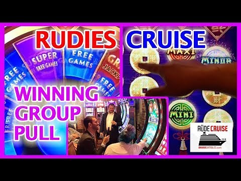⏰ Hour Long Group Slot Pull 🚢 RUDIES Cruise ✦ Wiinnnnnnning Group Pull! 😂✦ Brian Christopher Slots