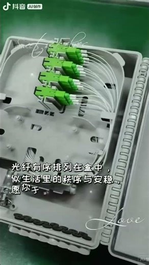 Fiber Distribution Box FTTH Fiber Distribution Box #FiberDistributionBox #FTTH #fiberoptic #Telecom