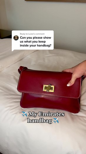 What's in My Emirates Handbag? Essential Items for Cabin Crew