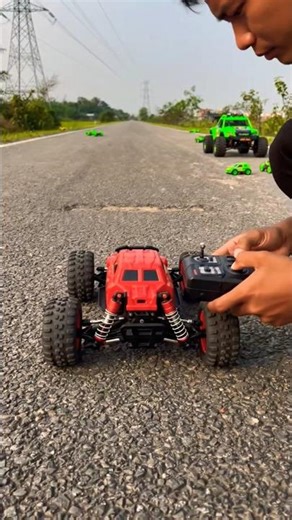 RC remote control Jeep jumping off routing #shortvideo #shortsfeed #shortsviral