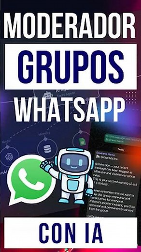 Automatiza la gestión de tus Grupos de WhatsApp con IA #whatsapp #nocode #chatgpt #marketing