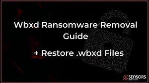 Wbxd Virus File Removal