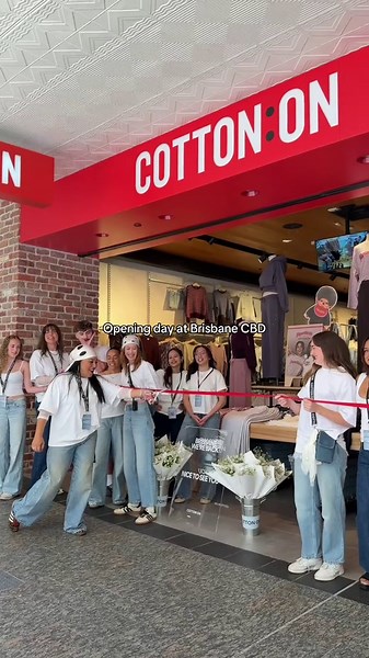 Cotton On Store Opening in Brisbane