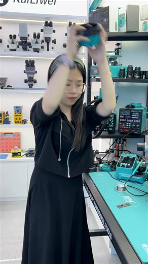 Cindy Kslid on Instagram: "#RF4 New Product High-Power Smoke Extractor Model: RF-SF4 ✨Smoke-Free Repair Hero✨ ✅ Powerful SuctionHigh-efficiency motor blasts away soldering fumes in seconds → boosts your work efficiency. ✅ Adjustable AirflowEasy knob control for customized suction levels. ✅ Plug & Play ConvenienceNo hanging, no installation—built-in stand, just plug in and go! ✅ Compact & PortableLightweight, space-saving design—perfect for small repair workbenches. ✅https://wa.me/message/EE2T3WE