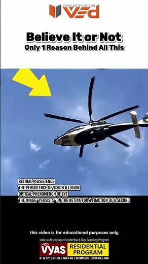 Persistence of Vision | The Science Behind Optical Illusions! #science #shorts #viral