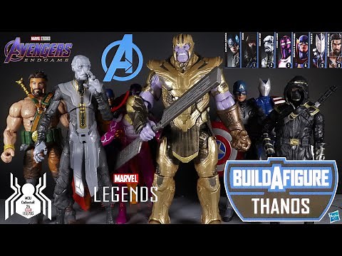 Marvel Legends ARMORED THANOS Build A Figure BAF Avengers Endgame Wave 3 Figure Review and Ranking