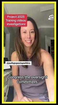 What Are the Project 2025 Training Videos?