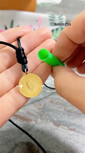 😱 İnanılmaz Oldu! Pipetle Altın Kolye Düğümü Mü? 😱 Gold Necklace Knot with Straw? So Easy!