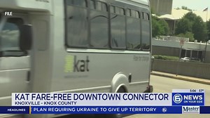 Pilot program offering free bus rides in Downtown Knoxville