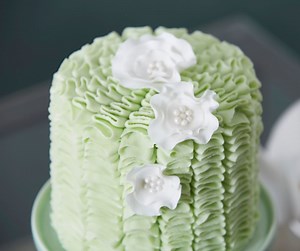 How To Make A Ruffle Cake With Fondant? - Cake Decorist