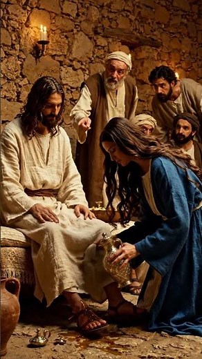 The story of the woman who poured perfume on Jesus' feet