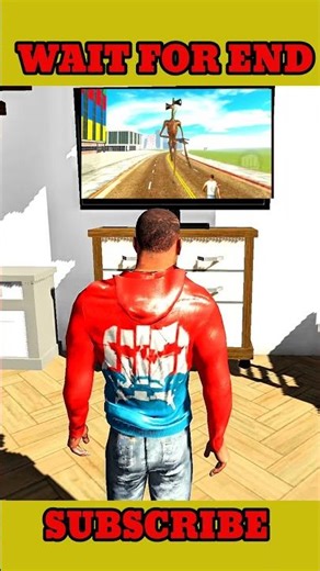 Big Siran Monster attack 🔥 Franklin House 🏡 Indian bike driving 3d #shortvideo #gaming #gta