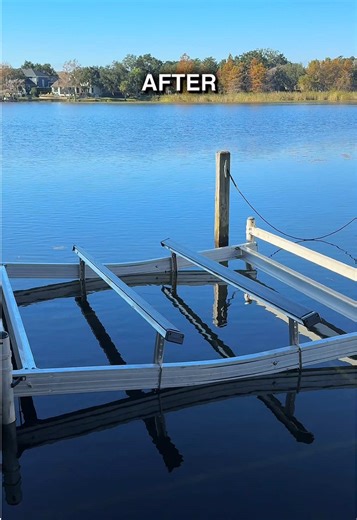 Boat Lift Repair in Windermere, FL ⚓️🔧 Here’s a behind-the-scenes look at how our team restores boat lifts with precision, care, and attention to detail — the kind of work that keeps your boat protected and your time on the water stress-free. From diagnosis to repair, we take pride in doing things the right way, every time. That’s what 40 years of focused boat lift experience looks like. If your lift needs service, repair, or an upgrade, we’re here to help. 📞 352-394-5666 🌐 rjsboatlifts.com #