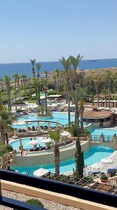 Fighting the Curtain for THIS View | Elysium Paphos Cyprus Sea View Room