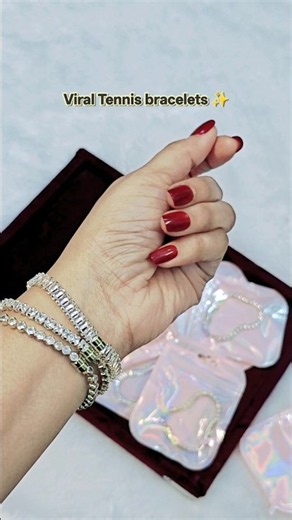 ✨ Viral Tennis Bracelets at Just ₹199 Each | Premium Sparkle You’ll Love 💎