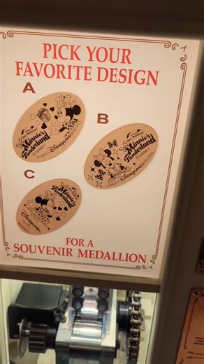 ミニー スーベニアメダル