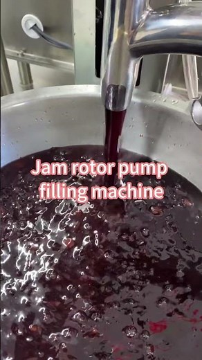 Jam Rotary Pump Filling Machine | High Viscosity Sauce & Jam Filling Solution
