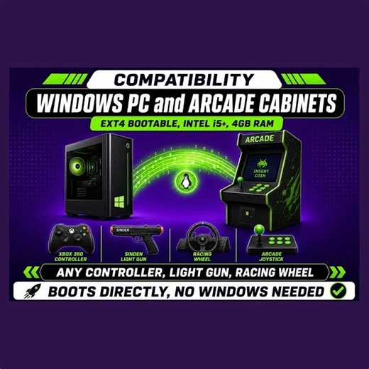 4TB Batocera DOWNLOAD For Windows PC - Fully Loaded - Plug and Play! — ArcadeSystems.co.uk