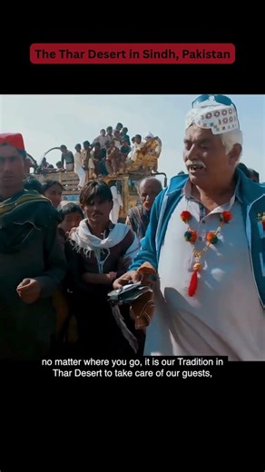 The Thar Desert in Sindh, Pakistan, is indeed known for its hospitable people