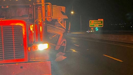 I-65 reopens in Nashville after tractor trailer crashed, spilled fuel