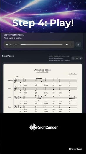 How to Turn Sheet Music into a Singing Demo in 30 Seconds | MusicXML to Singing Audio
