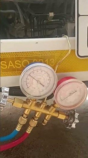 Car AC Compressor Not Tripping? | How to Check with Gauge | Complete AC Guide#automobile #mechanic