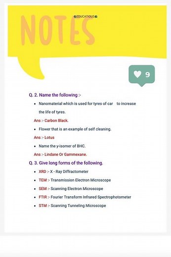 16. Green chemistry and Nanochemistry | Important Questions | With answers | Class 12 | Chemistry