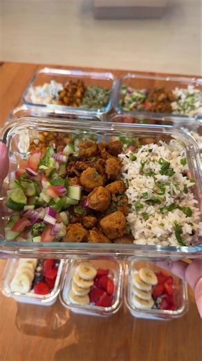 3-Day High-Protein Veg Meal Prep #ytshorts #shortsfeed #mealprep #highprotein #india #europe