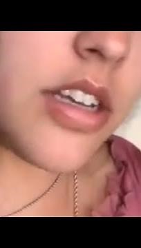 cute girl hiccups burp and yawn ❤️