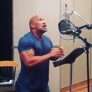 Dwayne Johnson doing the Haka voicing his Character for his upcoming Disney movie "Moana"... Scared the heck outta me! The first Hawaii Disney Princess hits theatres this November - Ryan Gosse | Country 106.7