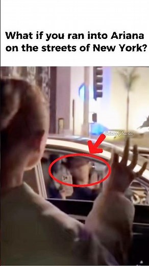 Ariana singing “imagine” with a fan in the car… take me back to 2015 😭 #arianagrande #shorts