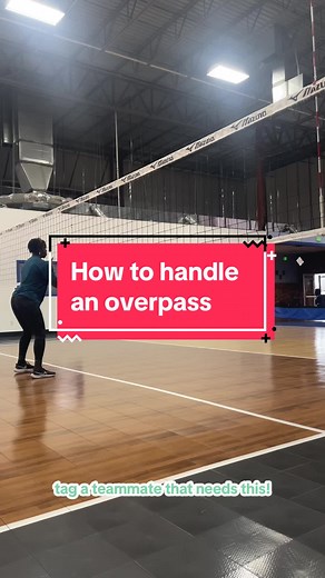 🚨🚨🚨All my front row players tap in! An overpass should be an easy free point for your team, but only if you can recognize how to handle different situations 1) Attack 2) Pass 3) Swipe 4) Joust (not shown b/c i was by myself😅) Save this video so you know how and when to use each! And tag your teammates that need this! #volleyballtips #overpassvolleyball #volleyballkill #volleyballcoach