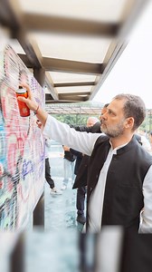 Medellín, Colombia 🇨🇴 An inspiring experience walking through Comuna Trese - once marked by violence, now transformed through the power of art & culture. From graffiti walls to music spaces like Terraza Arte Verde, Medellín shows how hope can triumph over conflict. | Rahul Gandhi