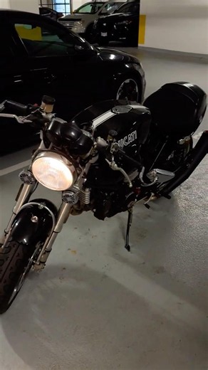Ducati Sport Classic 1000 Tron Legacy startup/walkaround #motorcycle #caferacer #termignoni