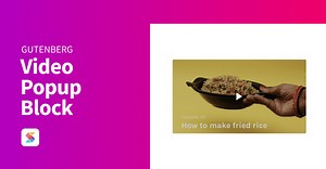 Video Popup Block for WordPress - Stackable