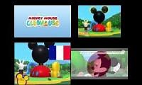 Mix of 4 videos from youtube : mickey mouse clubhouse language