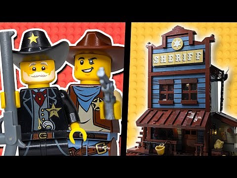 I Built and Reviewed a Wild West Sheriff's Office Set!
