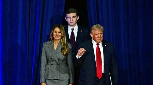 How tall is Barron Trump? Google shows he's the same height as LeBron James