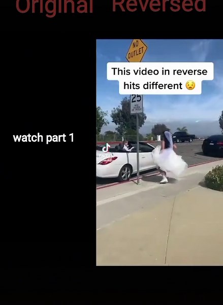 part 2 is here reversing the video #reverse #funny #wedding #edit #lastpart #wedding@reversible video