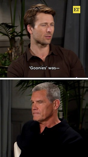 Josh Brolin reveals the best behind-the-scenes story from ‘The Goonies’ while Spilling the ETea with his ‘The Running Man’ co-stars, Glen Powell and Lee Pace. | Entertainment Tonight