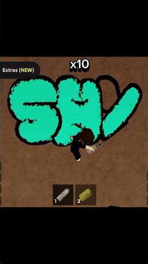 Doing graffiti in roblox spray paint! #roblox