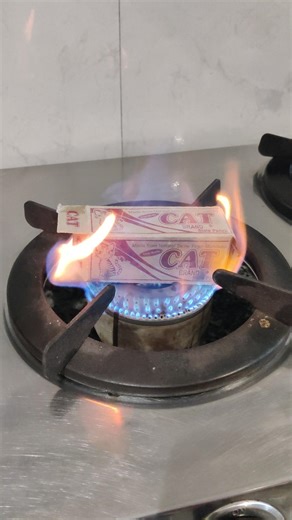 roasting slate pencil box on stove #shortsfeed #shortsviral #shorts #viralfeeds #viral #roast
