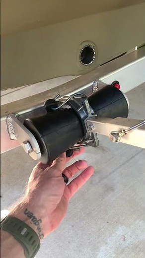 Check Your Transom Saver for this! #fishing #boatengine #boatmotor