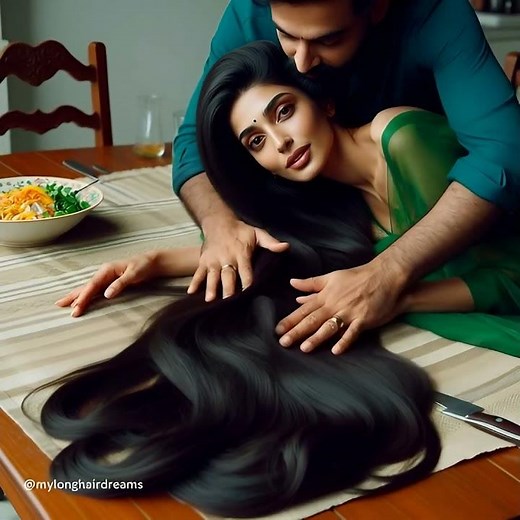 💖 Enjoying Romantic ASMR Long Hair Play in a Cozy Dining Hall - Experience Pure Relaxation! #hair