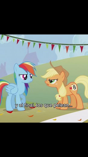 Applejack and Rainbow Dash Love Story in My Little Pony