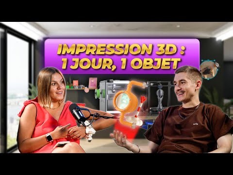 IMPRESSION 3D : 30 JOURS, 30 OBJETS - Avec Léo Lorini