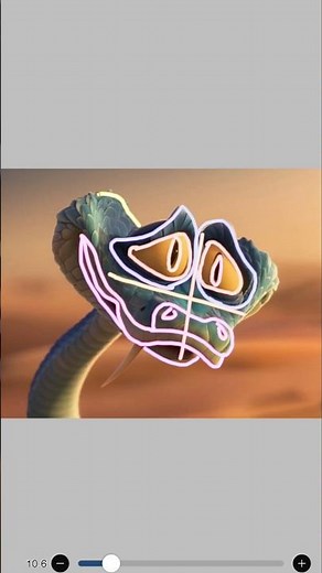 Drawing Gary De’Snake ✏️ | Zootopia 2 : Anime fanart | Speed Sketch